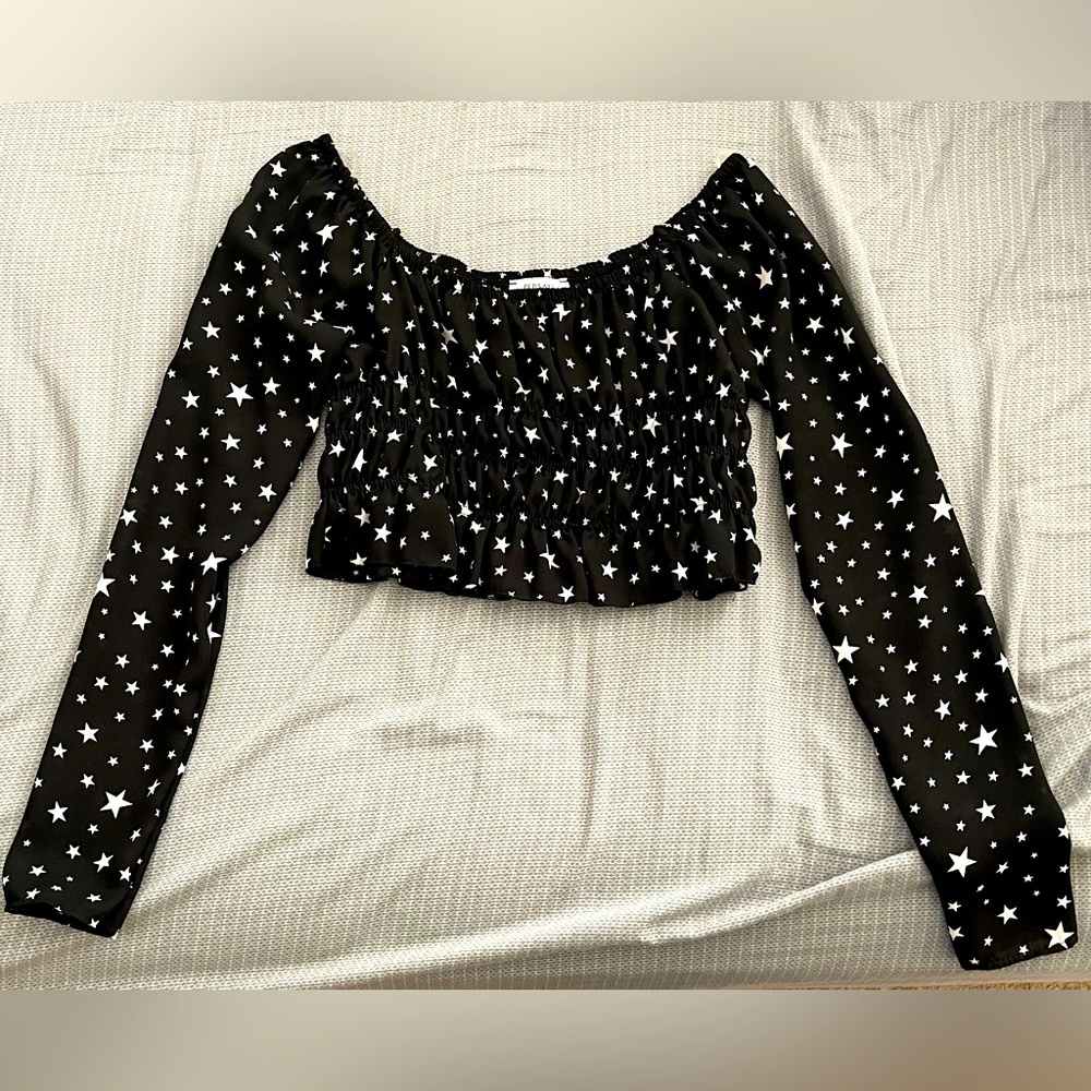 Persaya Black Blouse